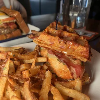 WTF Waffle Sandwich