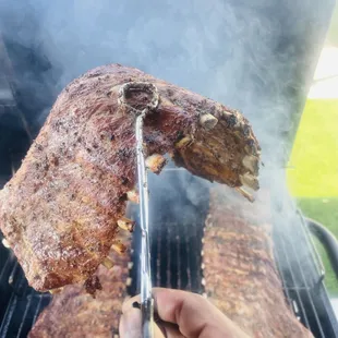 Falling off the bone, Naked Rib grilled