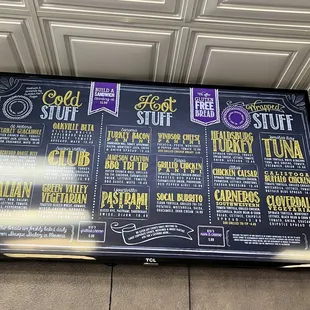 June 2023 menu