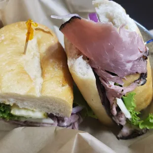 sandwiches, food