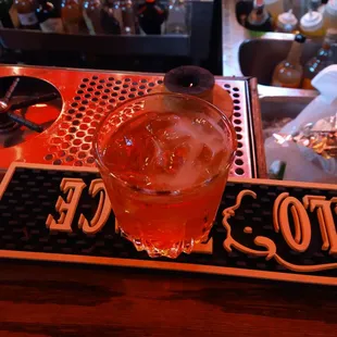 Smoked old fashion