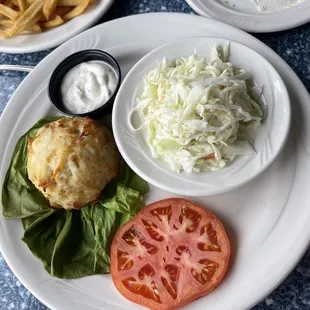 Nice crab cake!