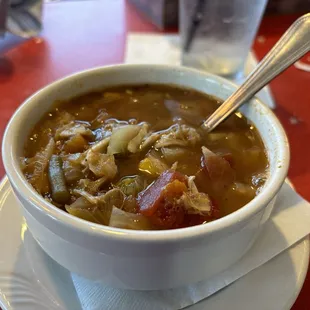 MD Vegetable Crab Soup