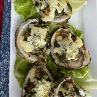 Baked Oysters Rockefeller- 5