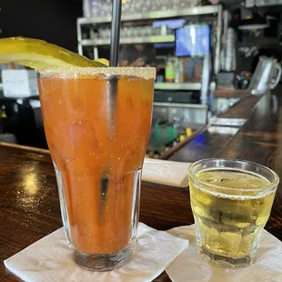 Extra spicy Bloody with a Snit