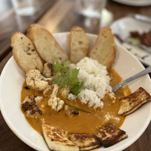 Cauliflower Paneer Curry