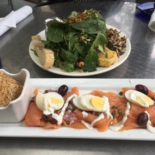 Smoked Salmon Plate