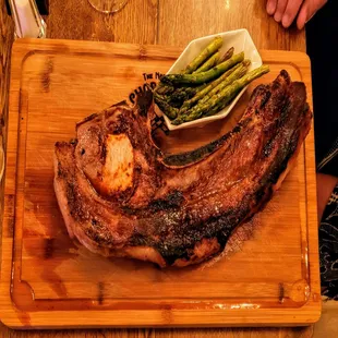 Pork Chop at Nashville Chop House