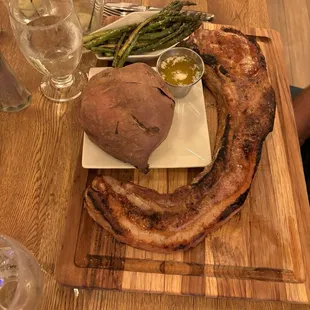 The most beautiful &amp; tasty pork chop you will ever have.