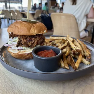 Pickle Fried Chicken Sandwich