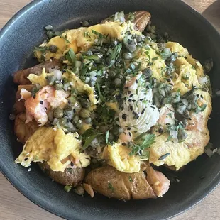 Salmon Scramble