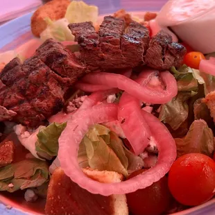 Steak salad