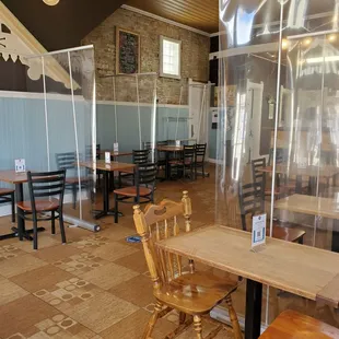 Order and pay by phone from table, tables isolated. I want this to continue after the Pandemic!