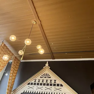 a view of the ceiling