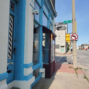 a street corner