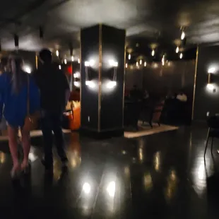 The vault now houses a bar called the library of distilled spirits