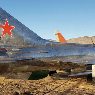 Russian MIG fighter jet