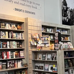 Don't be afraid to go into your library and read every book...Dwight D. Eisenhower