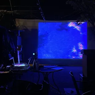 Backyard laser show