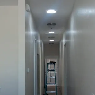 Finishing up three 10" units in a newly constructed home.