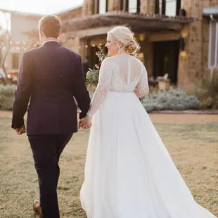 Newlyweds celebrating their Wedding at Nature &amp; Retreat Center.