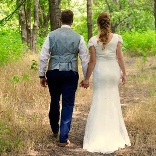 Newlyweds at the Nature Preserve!