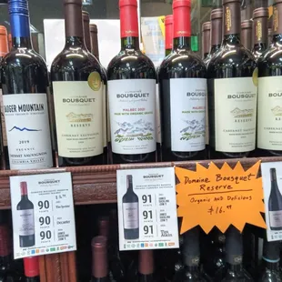 Domaine Bousquet wines