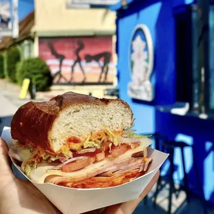 Deli sandwiches from Super Rad now at the Pig!