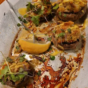 Crab Stuffed Mushrooms