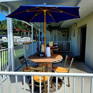 Sept 2022: Three back patio tables