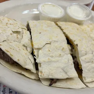 Steak quesadilla