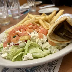 Gyro platter
