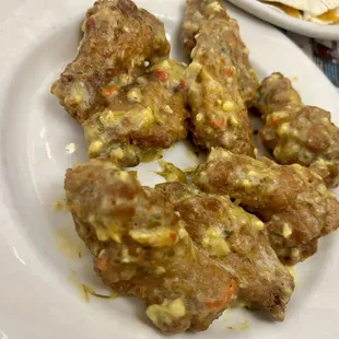 Garlic parmesan wings