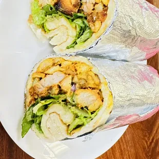 Tandoori Chicken Wrap