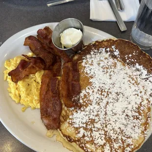 Breakfast Combo #3 with Lemon Ricotta pancakes
