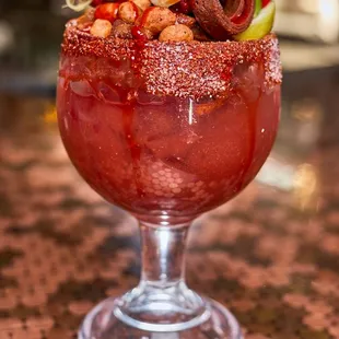 Our award winning Michelada, voted best of Tucson