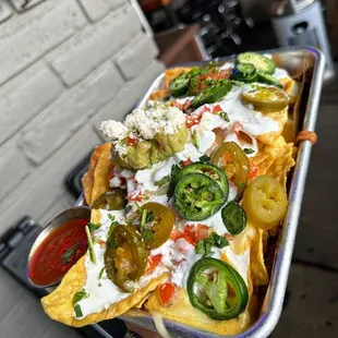 food, nachos