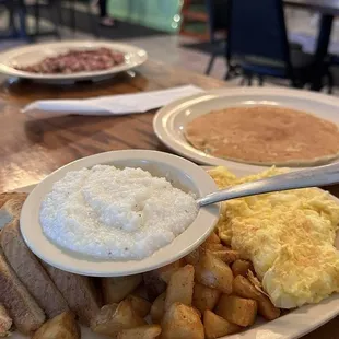 food, pancakes