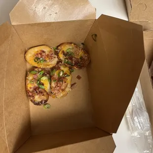 Have you ever seen such pitiful potato skins????