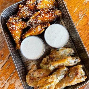 bbq chicken, fried chicken, chicken wings, chicken wings and fried chicken, food, poultry, chicken, fried chicken wings, bbq wings