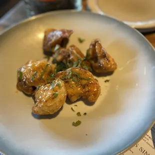 Crispy cauliflower wings ($8)