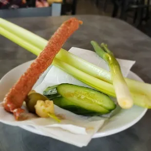 Bloody Mary toppings