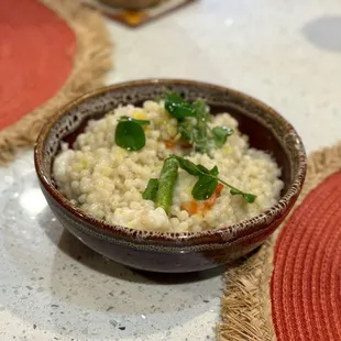 Israeli Couscous with Asparagus &amp; Shrimp