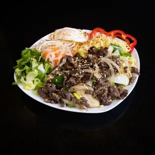 Ramen Bulgogi Steak.