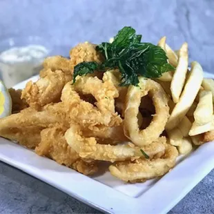 Calamari &amp; Chips