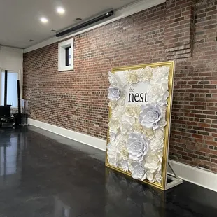 Inside their new location