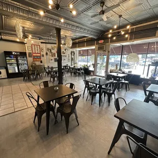 Great indoor seating