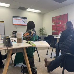 Great space for trainings or workshops.