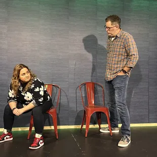 Here the improvised musical