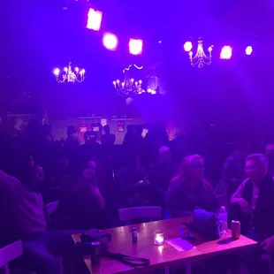 In between sets of two amazing sold out shows.